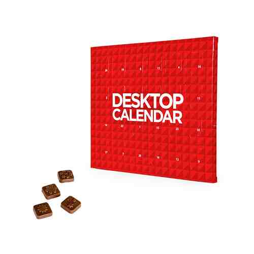 Milk Chocolate Desktop Advent Calendar